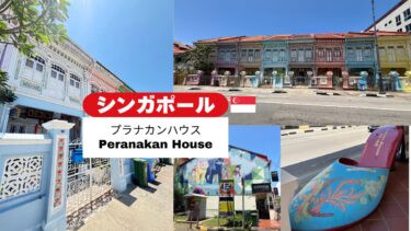 ＼🇸🇬 シンガポール／プラナカンハウス レトロでおしゃれな歴史ある家並み✨